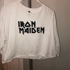 Iron Maiden Crop Tee